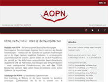 Tablet Screenshot of aopn.com